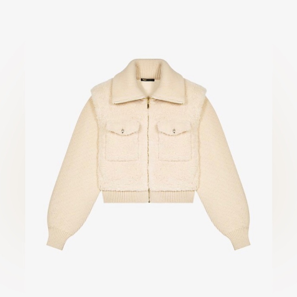 Maje beige coat